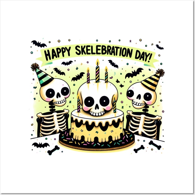 Skelebration Day Wall Art by tracydixon